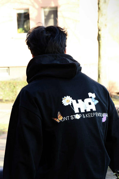 DONT STOP & EVOLVING HOODIE OVERSIZED