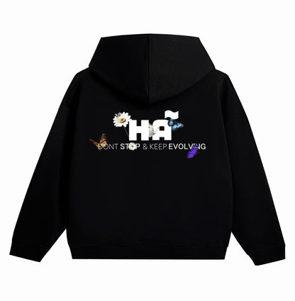 DONT STOP & EVOLVING HOODIE OVERSIZED