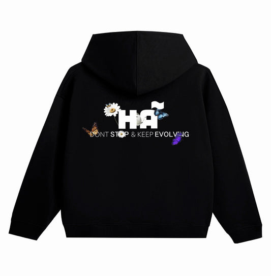 DONT STOP & EVOLVING HOODIE OVERSIZED